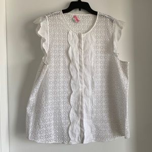 Kate Spade eyelet blouse